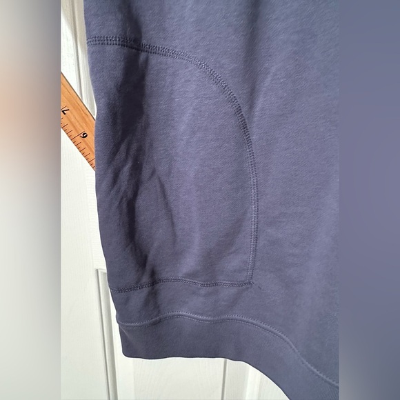NWT NIKE Women’s Large Sleeveless Blue Sweatshirt Dress POCKETS Casual Sporty - Picture 9 of 15